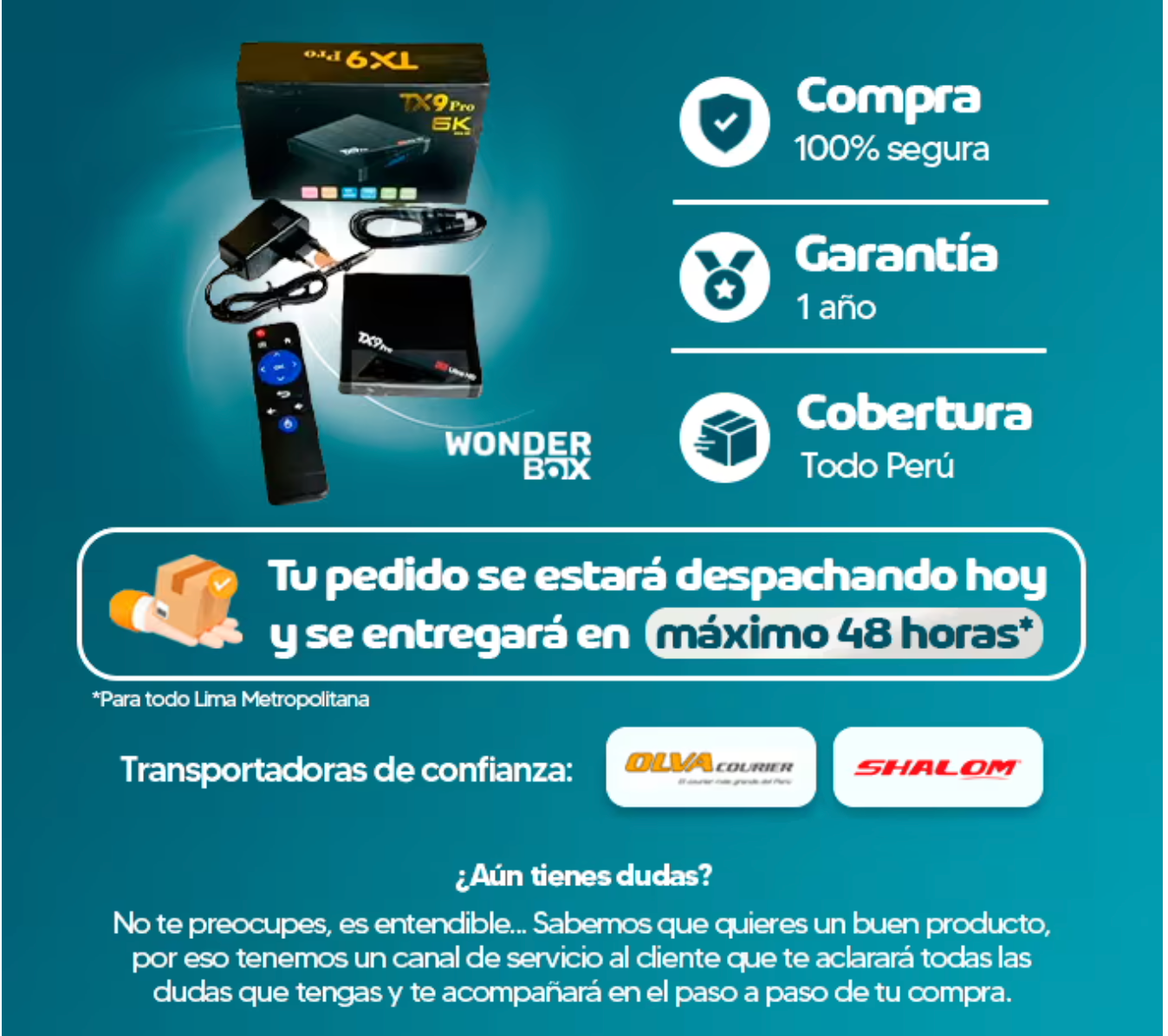 TV BOX 8K/ Incluye App Magis TV