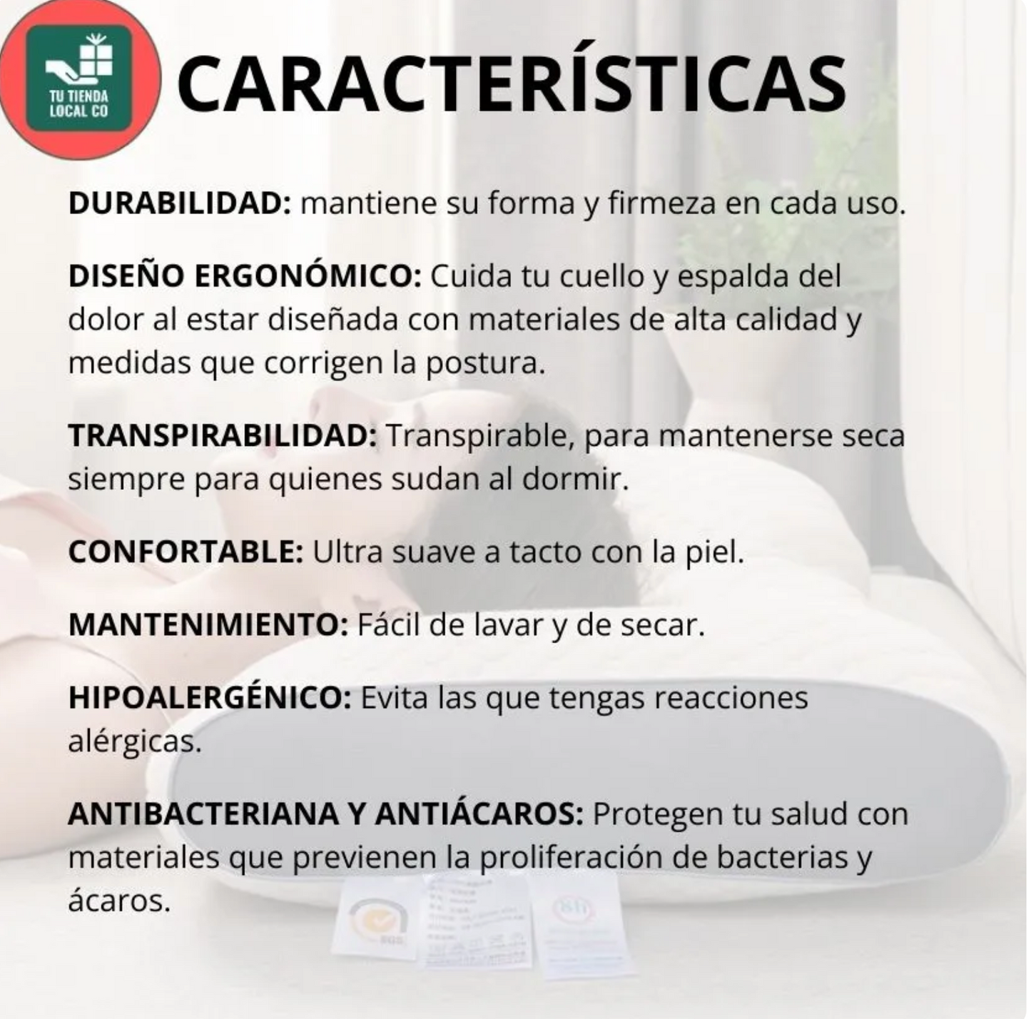 Almohada Cervical Para Aliviar El Dolor OrthoSleep™