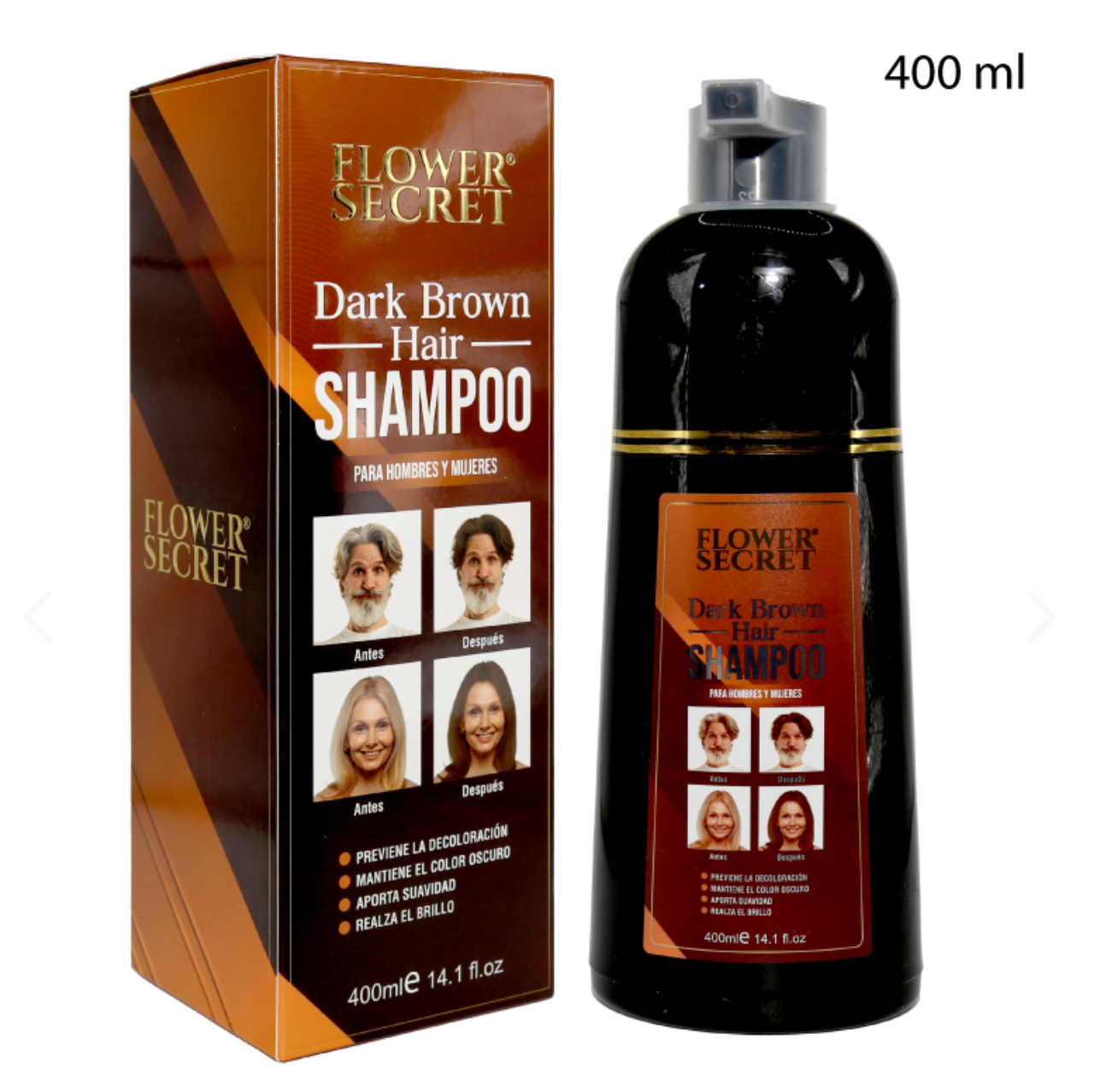 Shampoo pinta canas HairDye™ 400ML