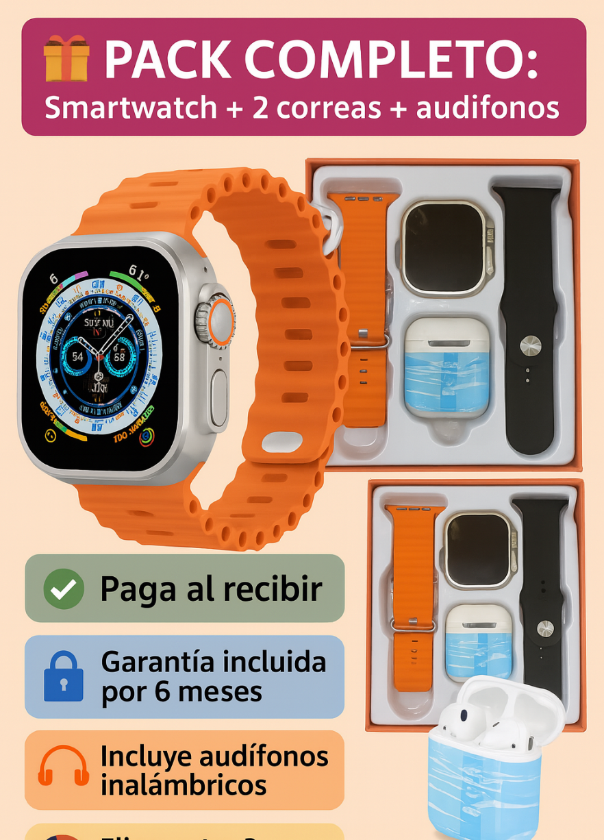 Reloj Inteligente Smartwatch 8 Ultra
