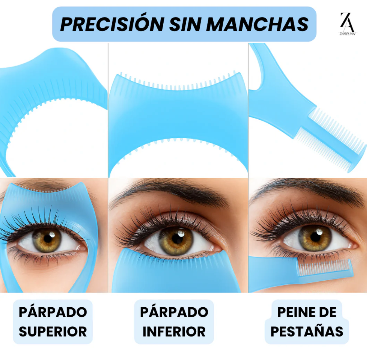 Aplicador de rímel 3 en 1 - GlamLook™