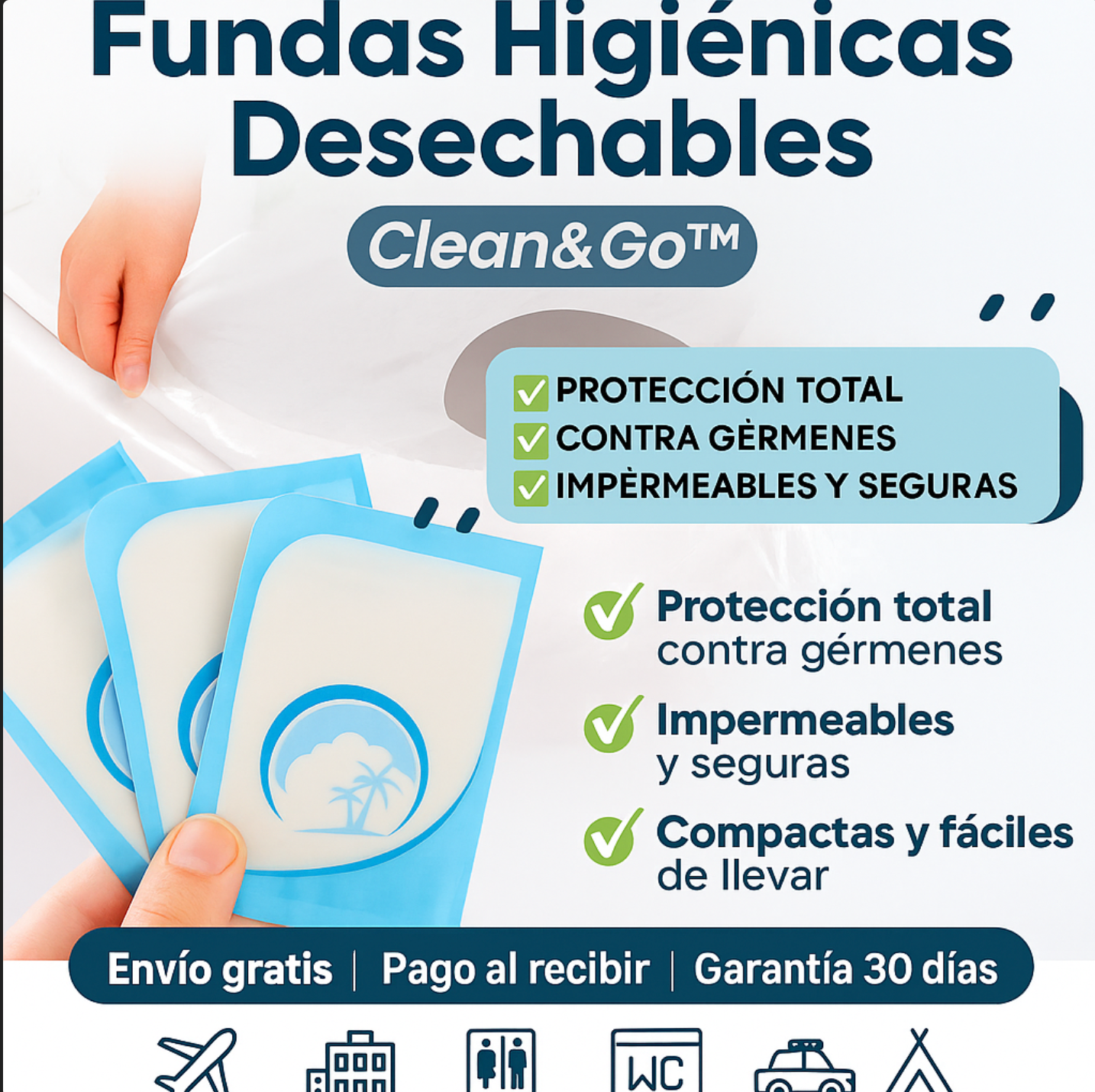 Fundas Higiénicas Desechables - Clean&Go™