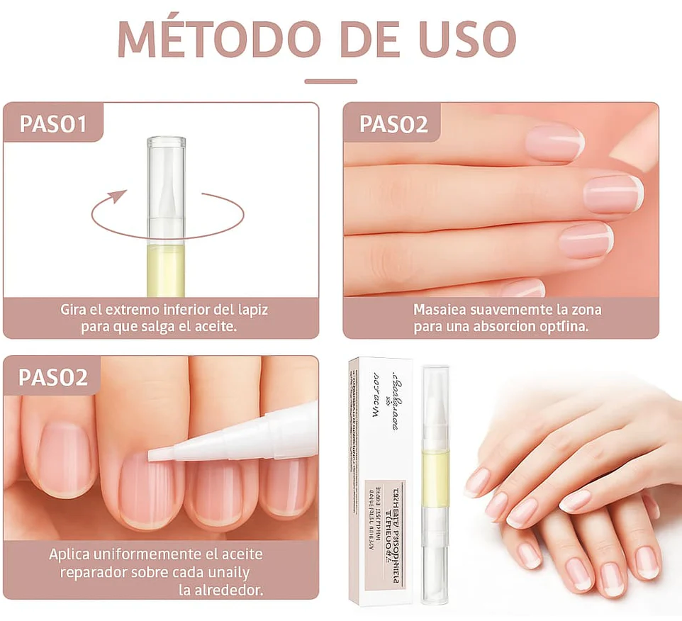 Aceite Reparador de Uñas