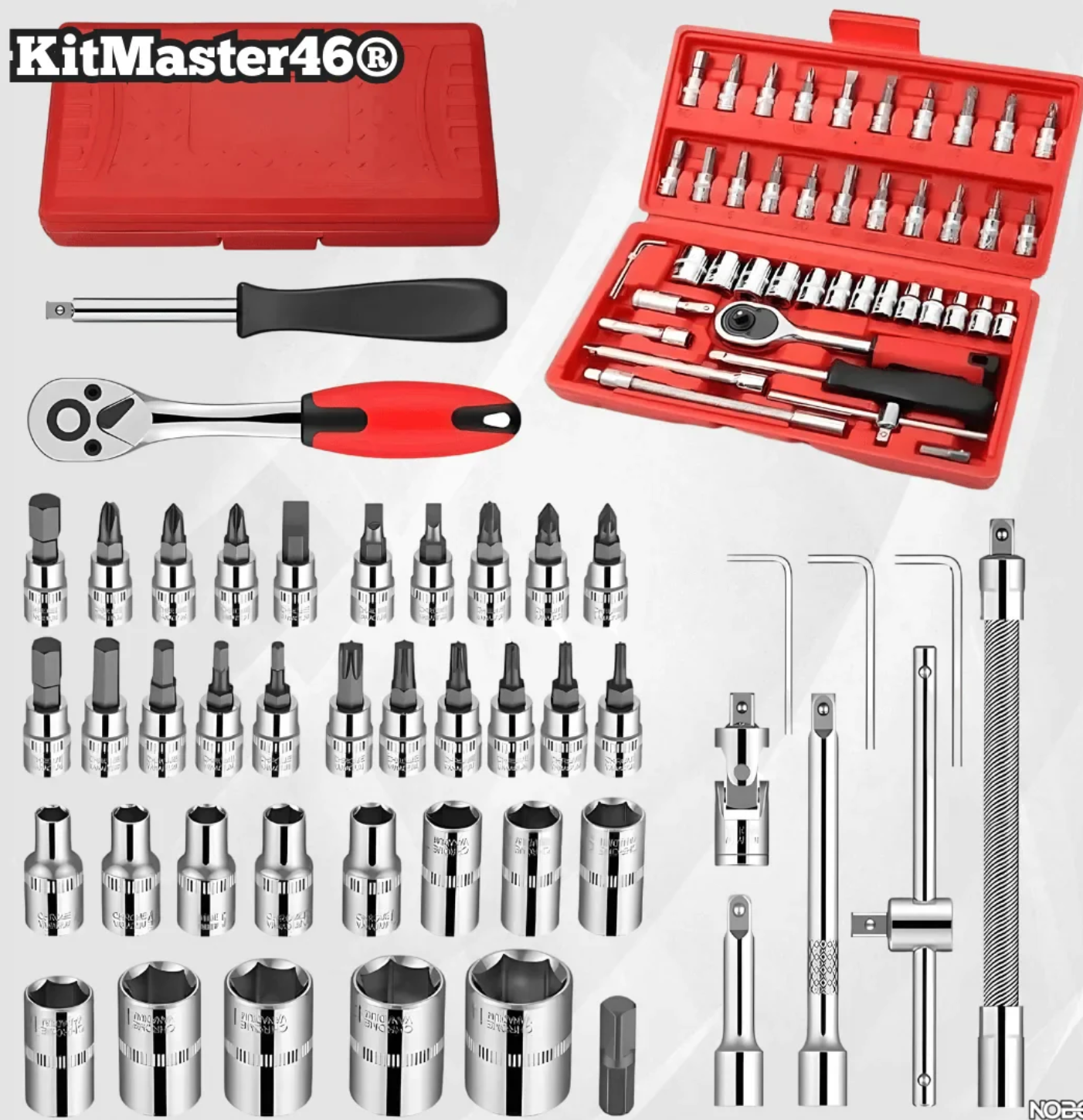 Set 46 Piezas De Herramientas