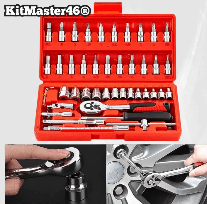 Set 46 Piezas De Herramientas