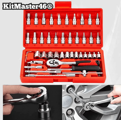Set 46 Piezas De Herramientas