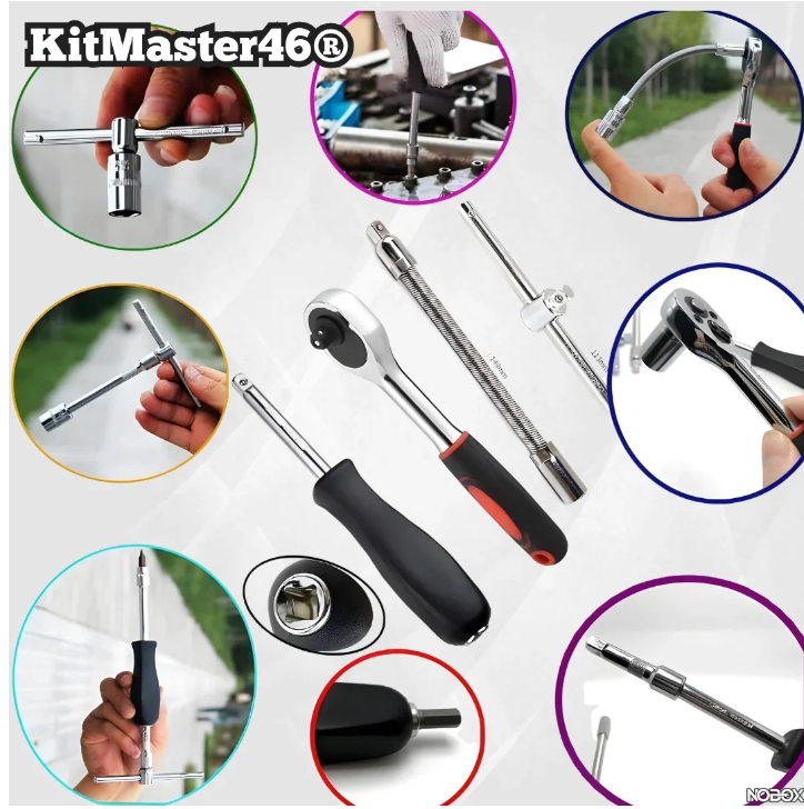 Set 46 Piezas De Herramientas