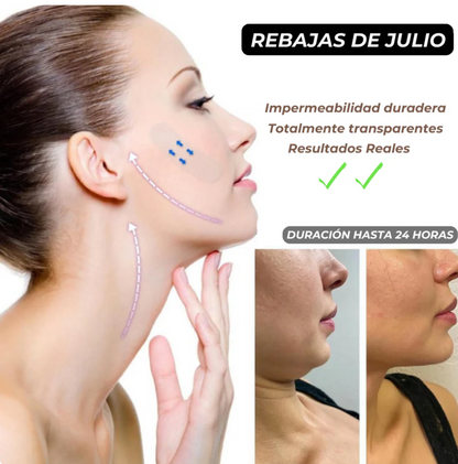 (PACK 40 Unidades) Tiras de Lifting facial efecto Natural V-shaped™