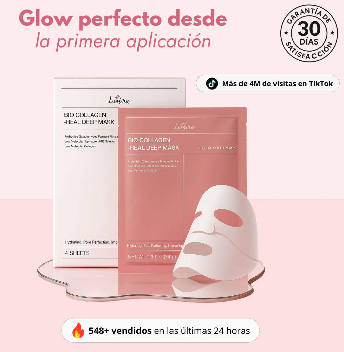 Pack 2 - Mascarilla de Bio-Colágeno