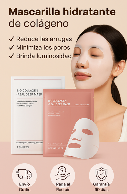 Pack 2 - Mascarilla de Bio-Colágeno