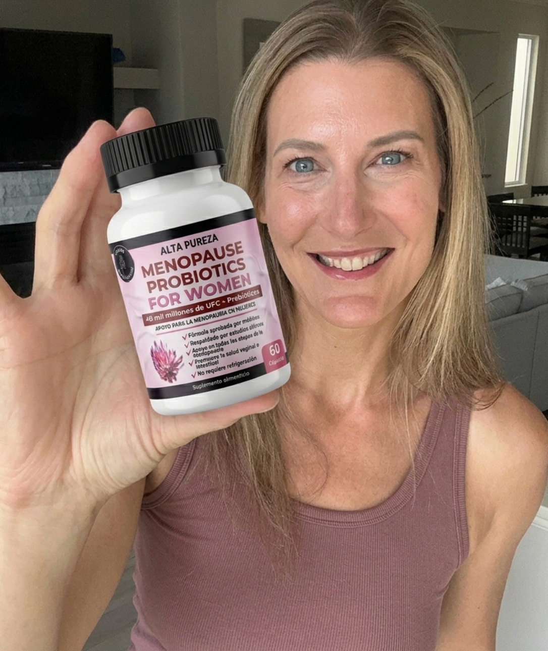 Probióticos Menopausia Alta Pureza 60 Cp