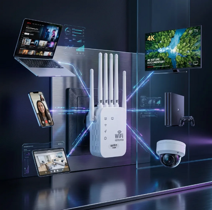 El Repetidor WiFi Ultra Potente. ¡Sin Interrupciones!