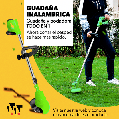 Cortadora podadora para jardin.