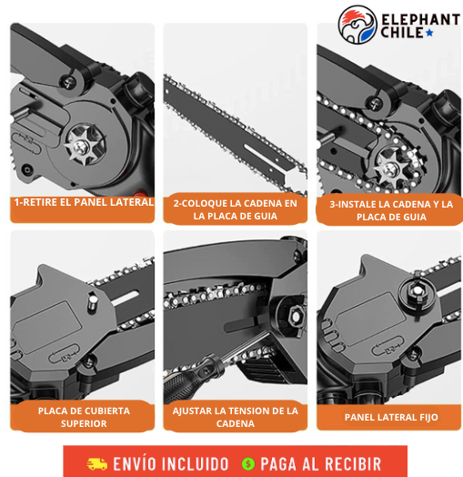 Cadena para motosierra de 6 pulgadas