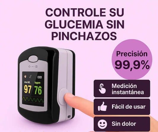 Pack 2 unidades de Oximetros para medir glucosa