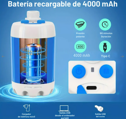 Ducha Portatil Para Camping Ducha Recarg
