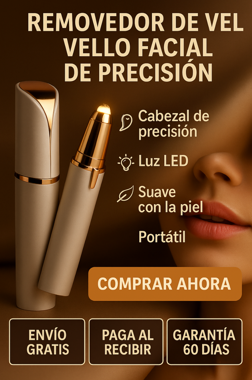 Depiladora Facial de Alta Tecnología.