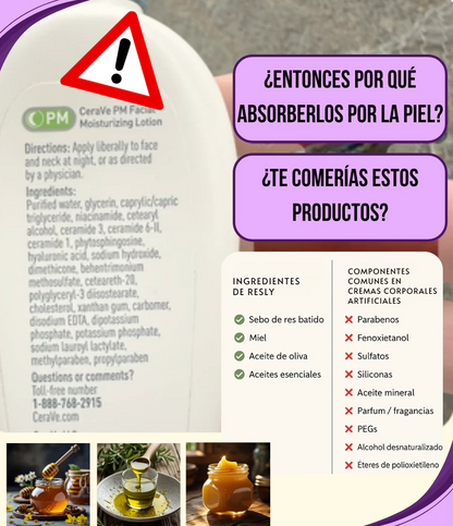 Bálsamo Res & Miel Piel Hidratada