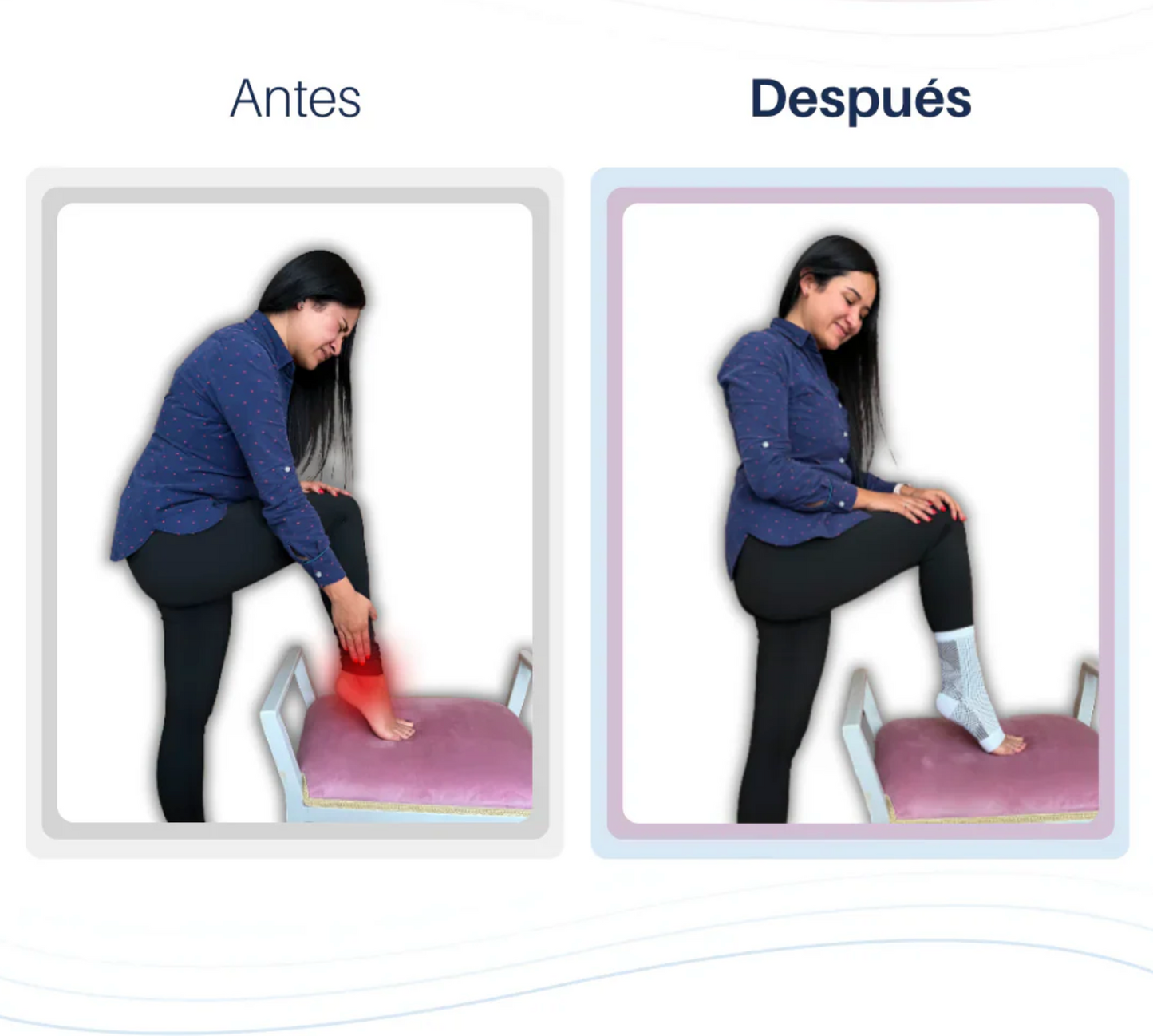 Medias De Compresión - Obtén Alivio Instantáneo De Pies Hinchados Y Adoloridos