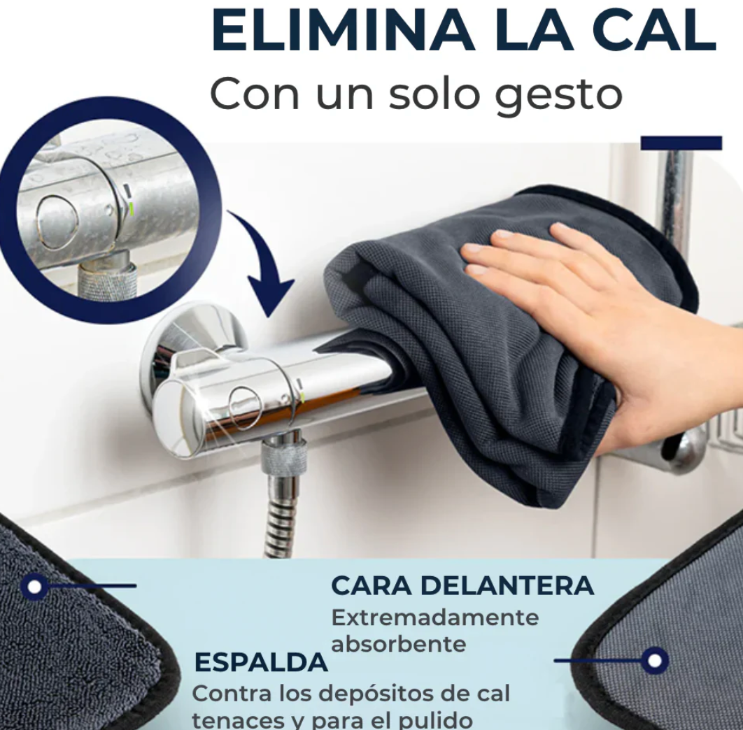 Todo limpio - Paños de microfibras XXL + Pasta para limpiar de regalo