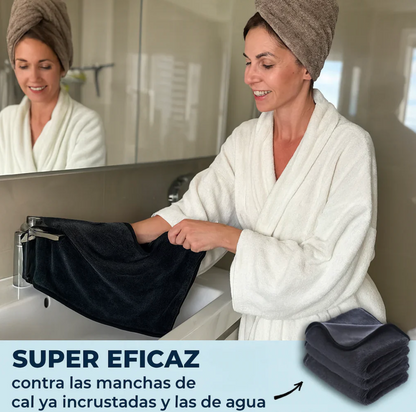 Todo limpio - Paños de microfibras XXL + Pasta para limpiar de regalo