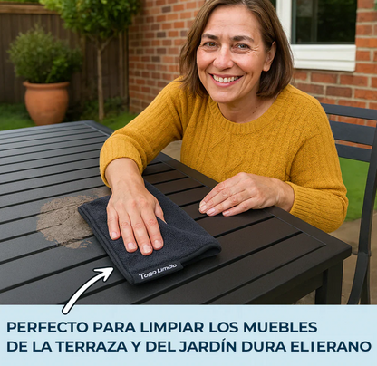 Todo limpio - Paños de microfibras XXL + Pasta para limpiar de regalo