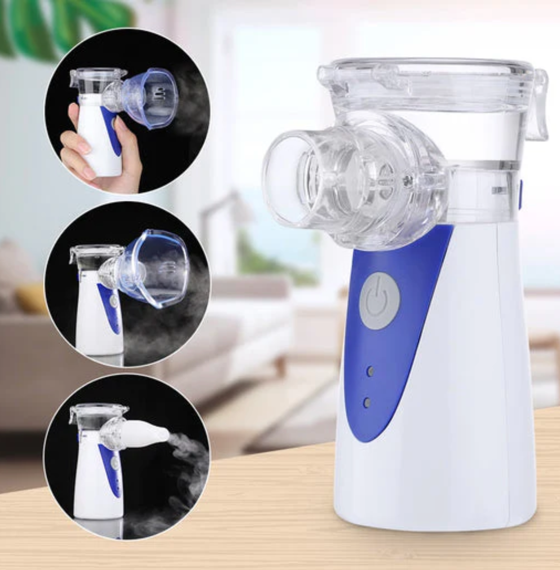 Nebulizador de Respiración Para Niños y Adultos