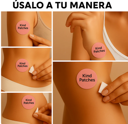 12 Parches GLP-1 Adelgazamiento + 8 Parches alivio de menopausia Incluidos en el Pack.