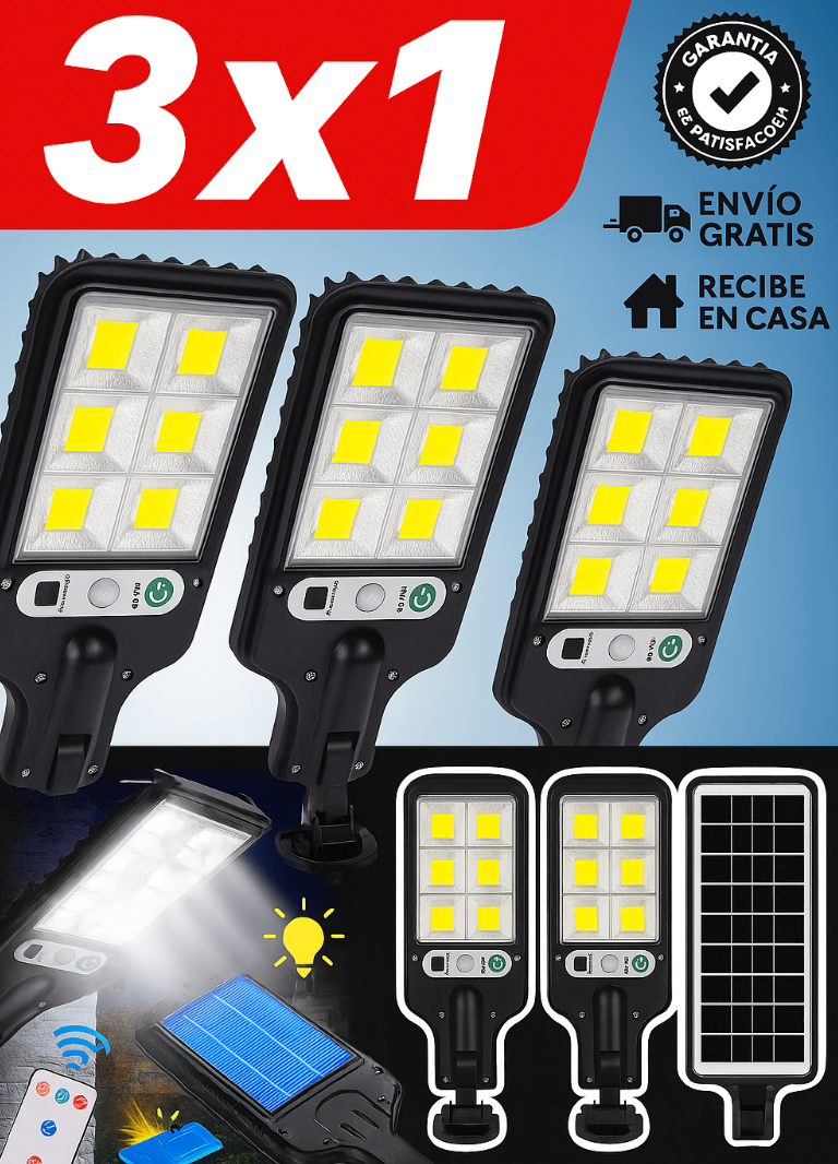 Pack 3 Focos Led Full Equipo
