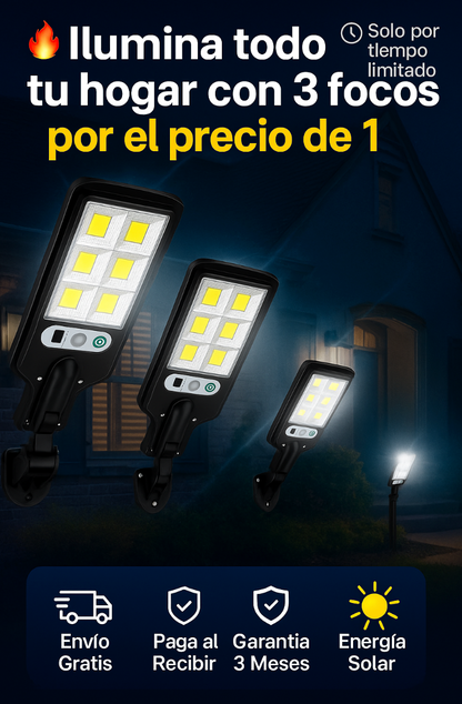 Pack 3 Focos Led Full Equipo