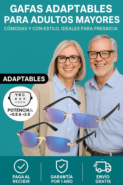 Las innovadoras gafas de vista de última generación con autoregulación de la graduación