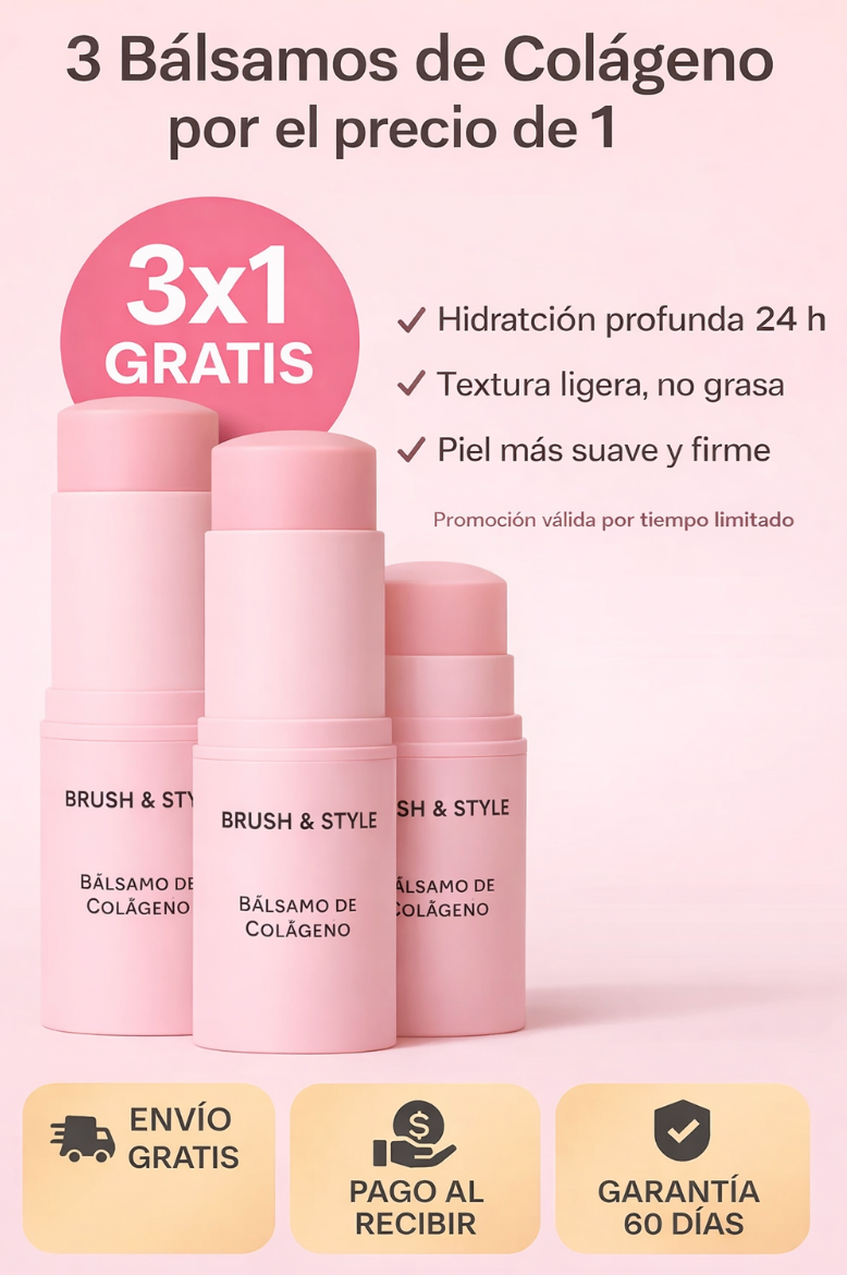 X3 Balsamos faciales anti Arrugas de Colágeno Rosetimes