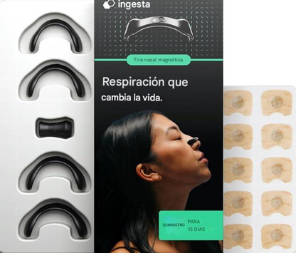 X2 Tiras Nasales Magnética "RespiraX"
