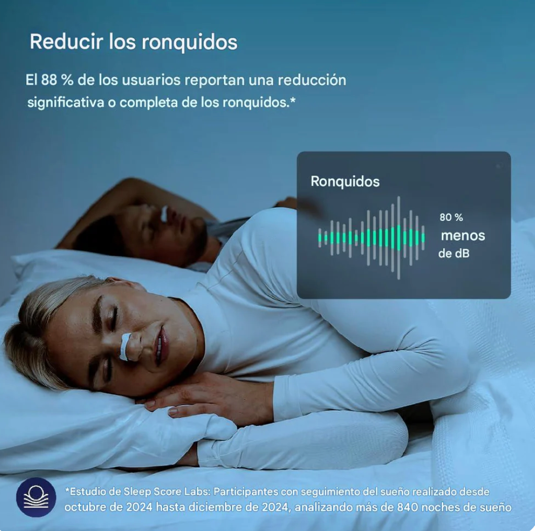 X2 Tiras Nasales Magnética "RespiraX"