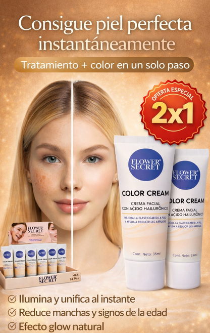 2 Cremas Facial Con Ácido Hialurónico