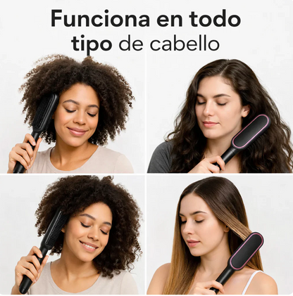 Cepillo Alisador Iónico PRO 3 en 1