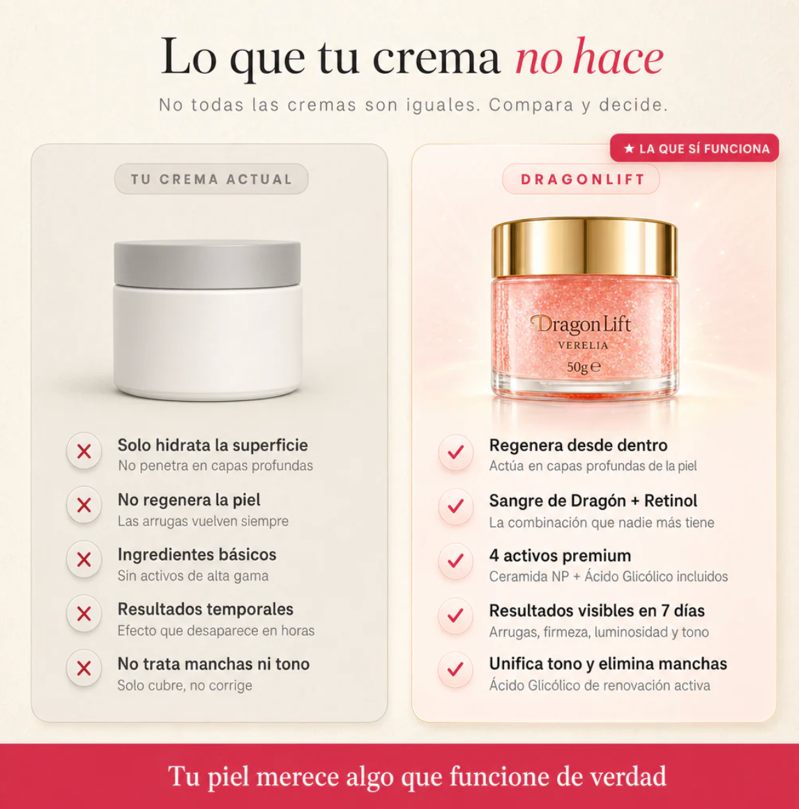 DragonLift™ – Elimina las Arrugas en 7 Días | ¡1 + 1 GRATIS!