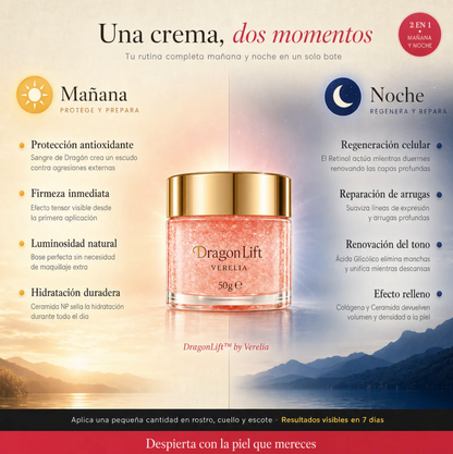 DragonLift™ – Elimina las Arrugas en 7 Días | ¡1 + 1 GRATIS!