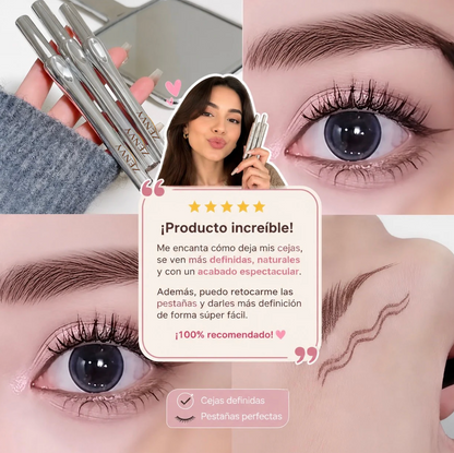 Lápiz cejas impermeable ZENVY© 2x1