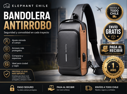 Bolso Mochila Antirobo Trekka™