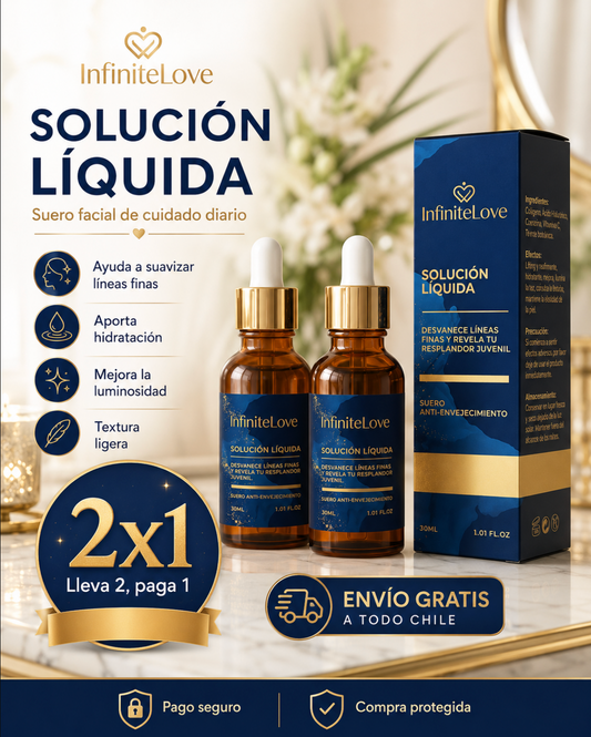 Suero Facial Anti-Edad 'Efecto Lifting' para Arrugas y Flacidez
