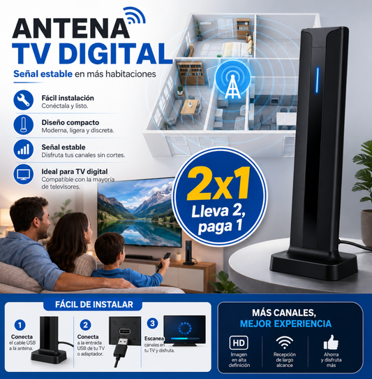 Clearview™ antena de Televisión digital 4K